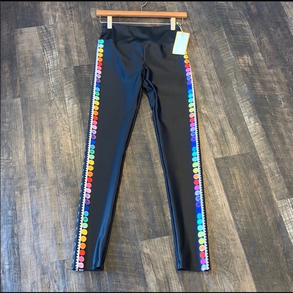 Gold sheep leggings